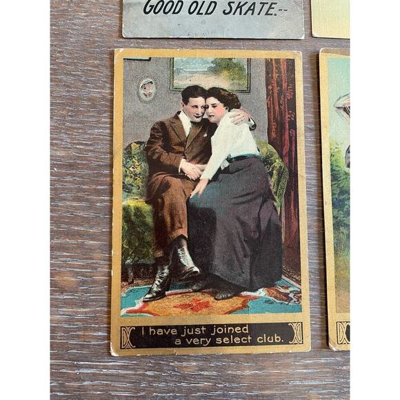 Vintage Lot of Comical Greeting Cards / Post Cards - Picture 3 of 6